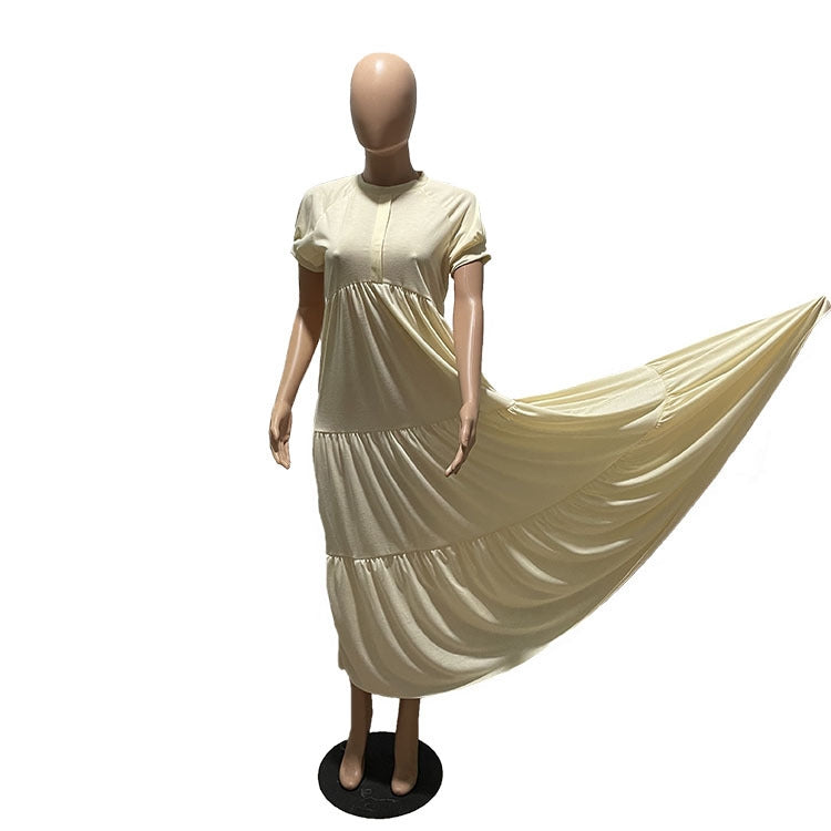 Autumn Women clothes Lace Skirt Loose Slim Fit French Lazy Casual Knitting Dress 16