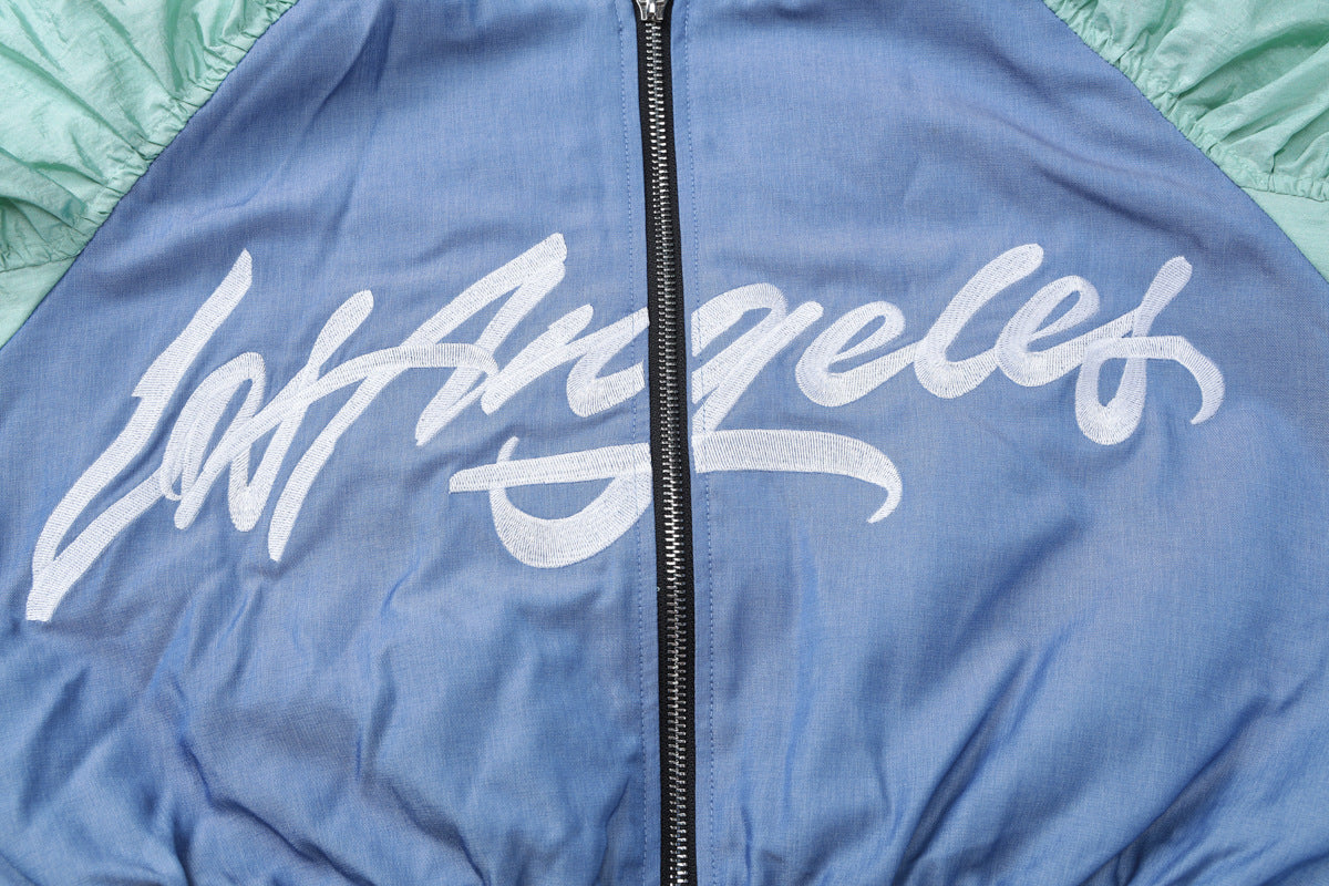 Women's Autumn Fashion Letter Printed Baseball Jacket 7