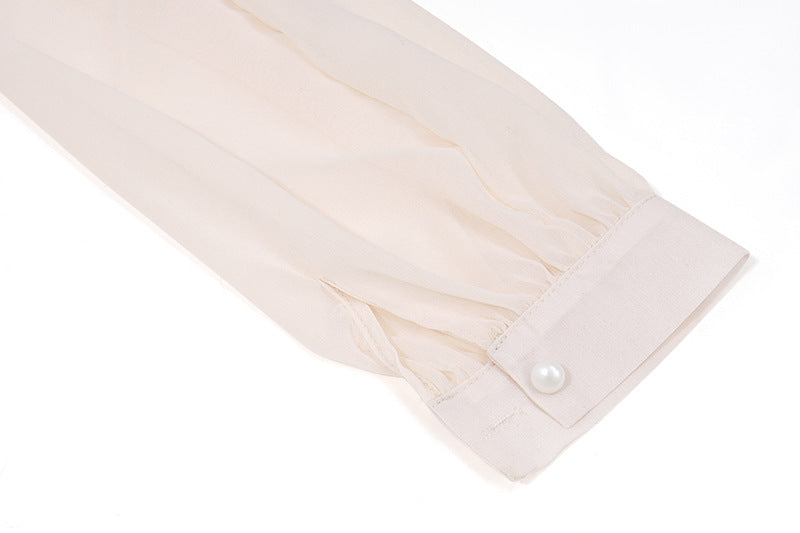 Women Sexy Slash Shoulder Chiffon Top 20