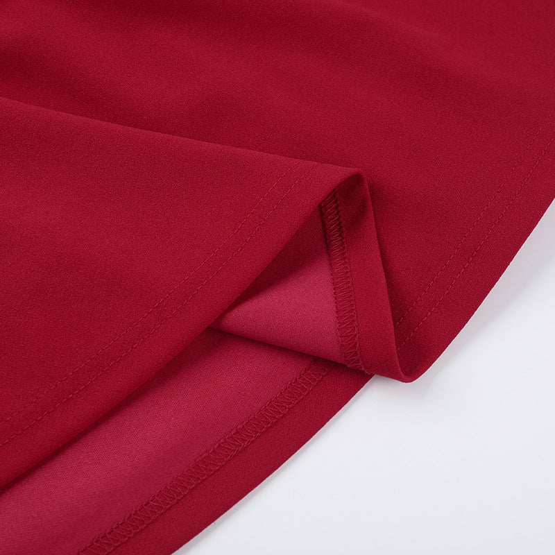 Women Sexy U-neck Dress 17