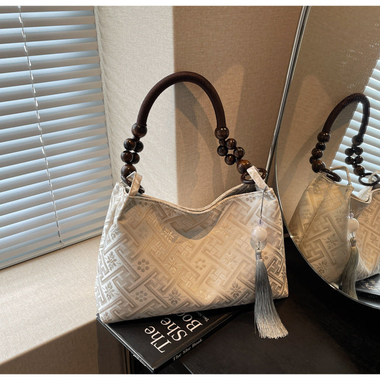 Women retro summer embroidered handbag 12