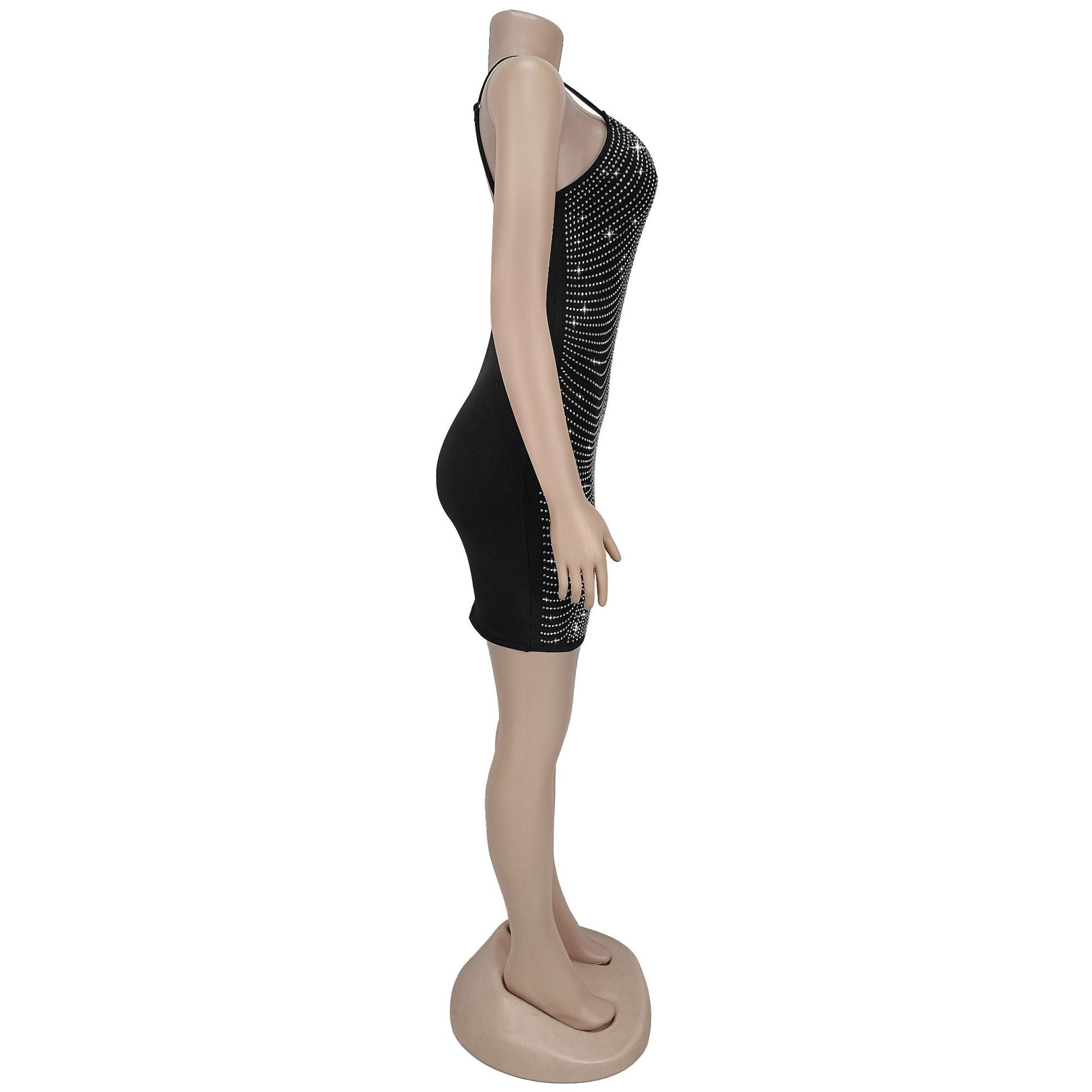 Women summer sexy see-through strap dress 5