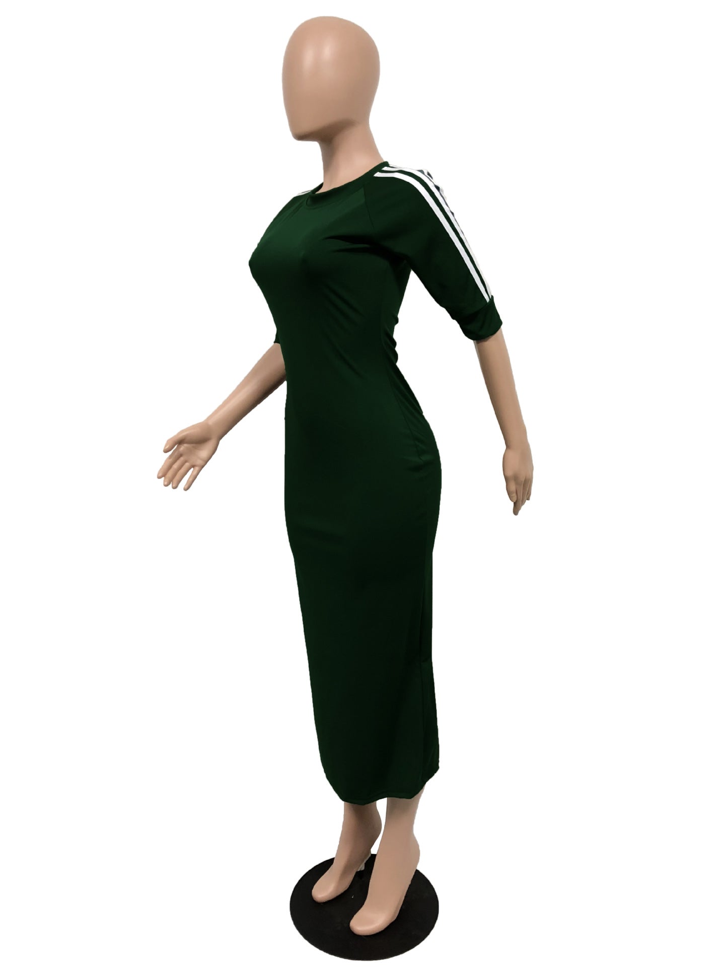 Women white striped dress 24