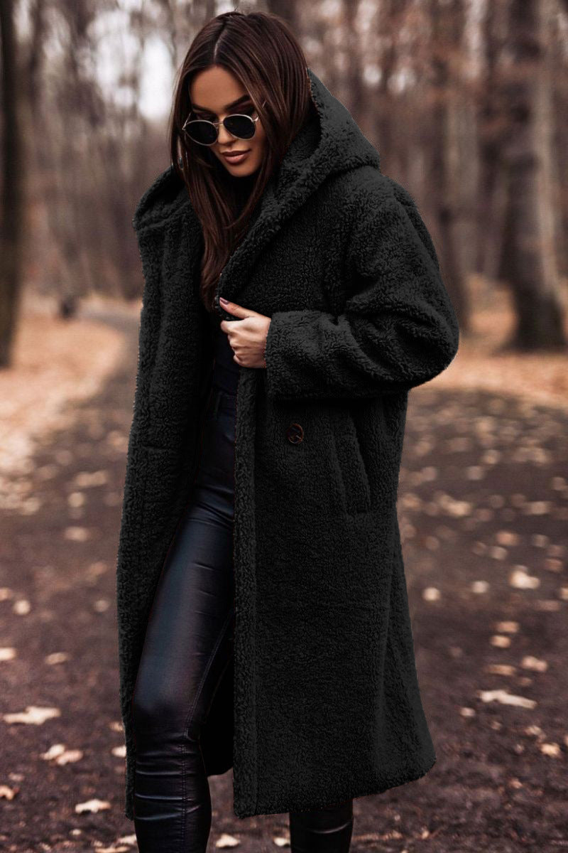 Women autumn and winter long-sleeved Coat 14