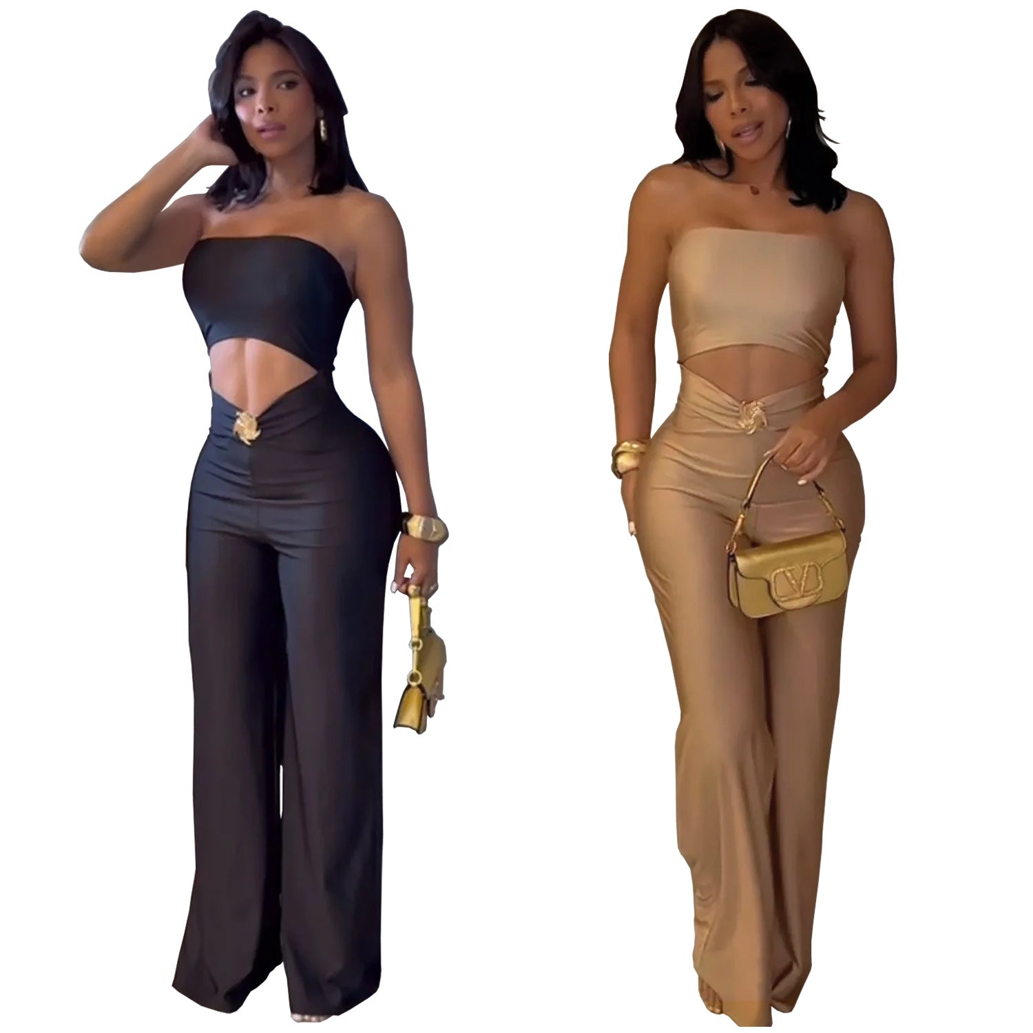 Women Summer Stretchy Casual Jumpsuit 10
