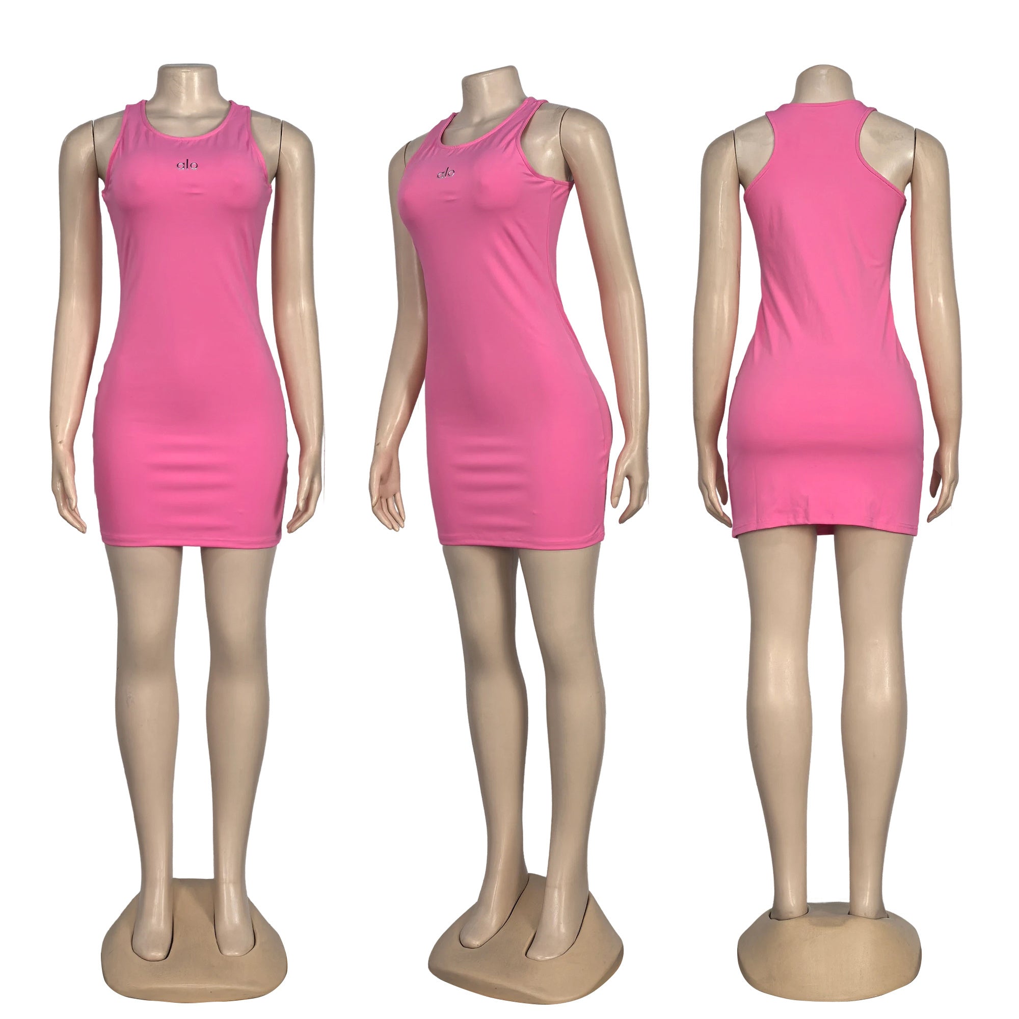 Women's Tank Top Strappy Sport Fitness Yoga Slim-Fitting Sexy Sleeveless Dress 7