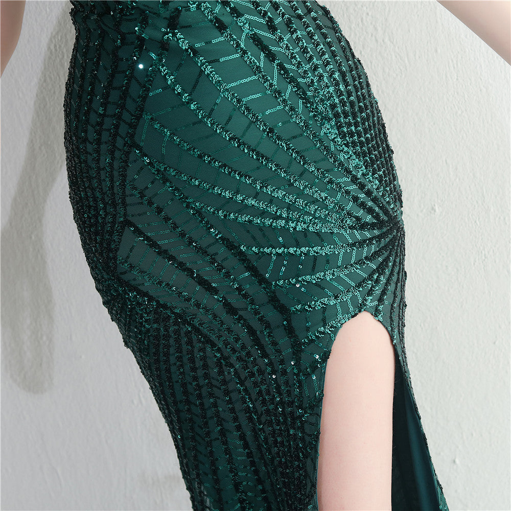 sequins plus Plus Size Formal Party Evening Dress 19