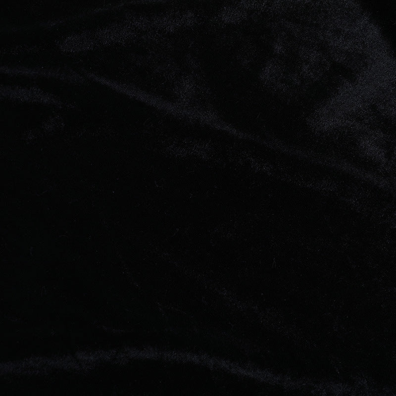 Women lace velvet autumn sexy suspender dress 12