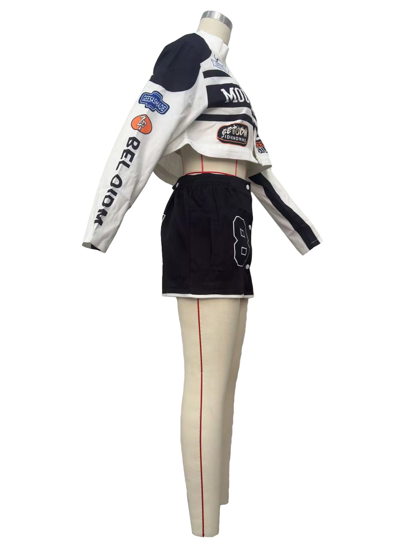 Women Detachable Print Jacket 41