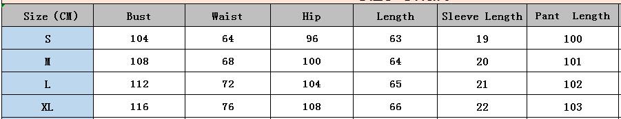 Women summer knitting short-sleeved Topand wide-leg pants two-piece set 23