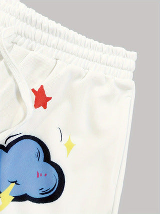 Street Fashion Trendy Printed Sporty Shorts 5