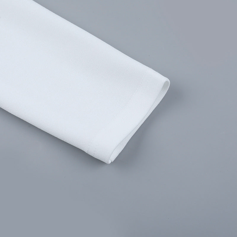 Women Autumn Sexy Backless Long-Sleeved Dress 14