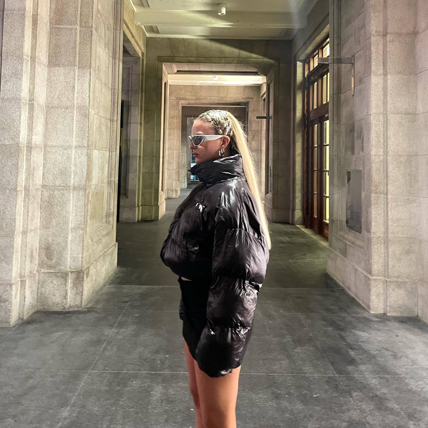 Autumn Winter Street Short Cotton-Padded Jacket Stand Collar Casual Zipper Coat 4