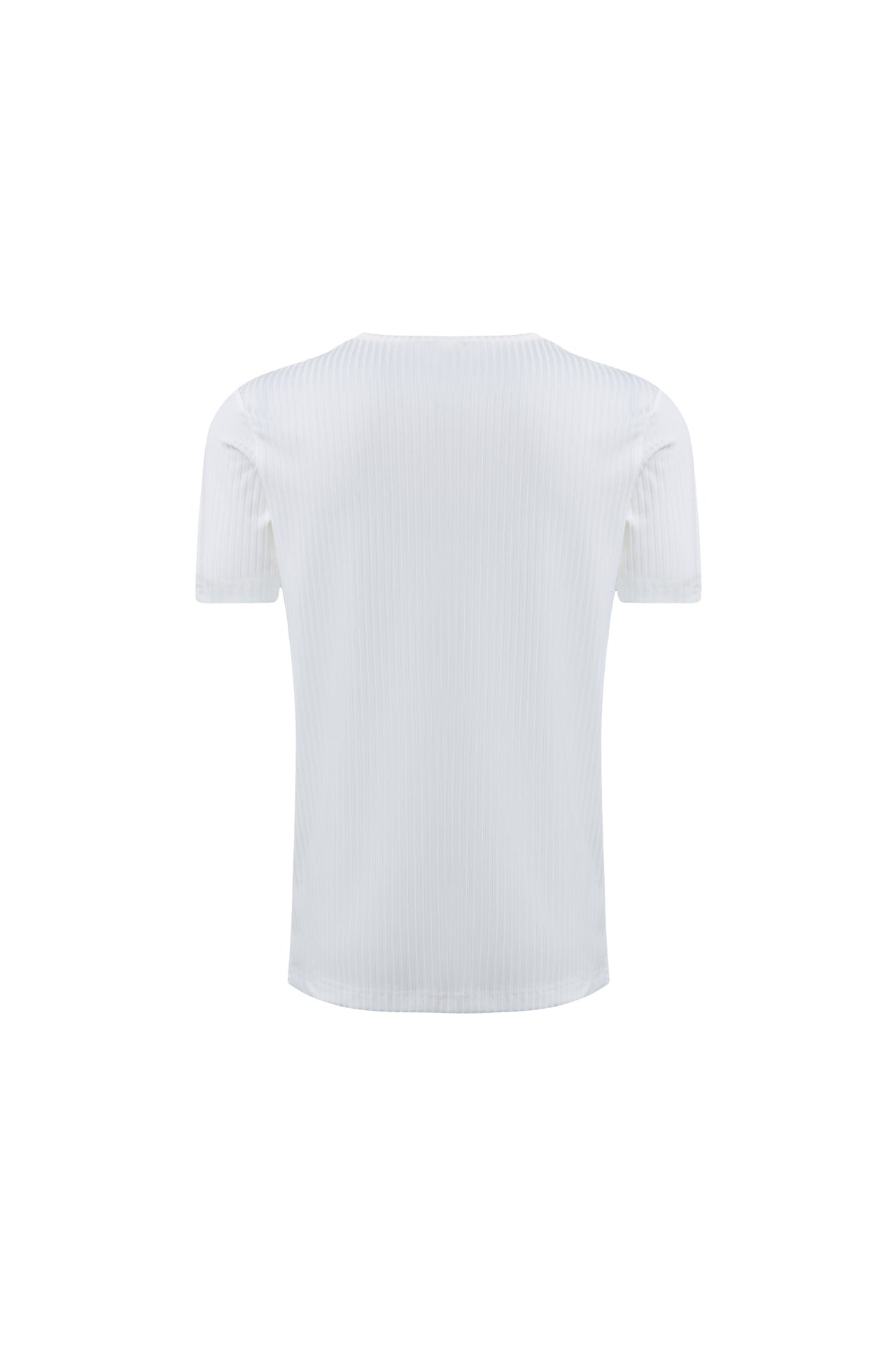 Men's Short Sleeve Button Collar T-Shirt 11