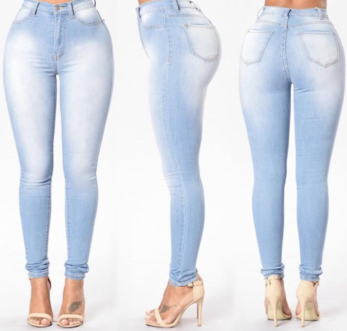 Women's Stretch Denim Tight Pants 10