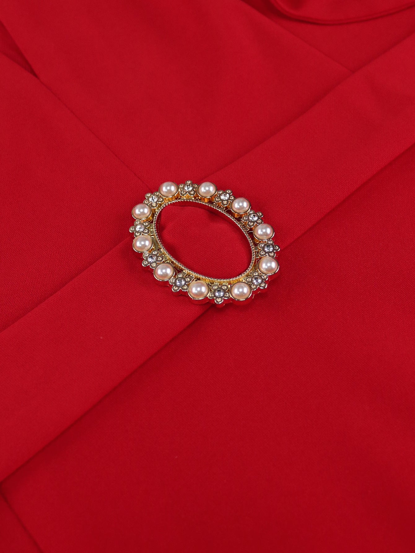 Women Round Neck petal sleeve Formal Party flower Dresses 7