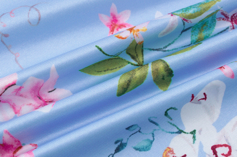 Floral Strap Sexy Low Back Slim Long Dress 13