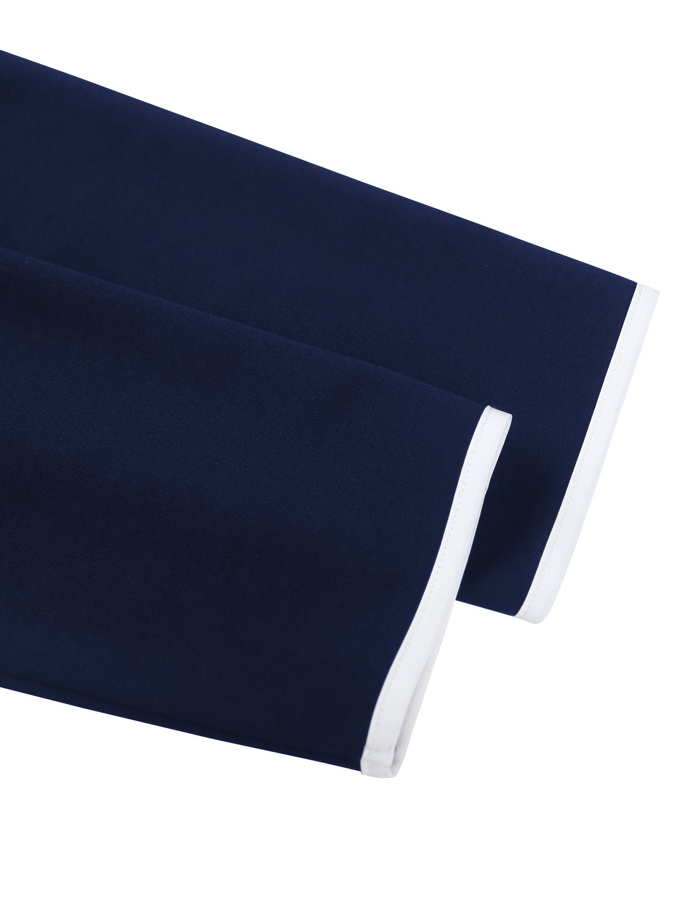 Plus Size Ruffle Contrast Color Slim Waist Diamond Buckle Belt Professional Fashion Bodycon Dress 11