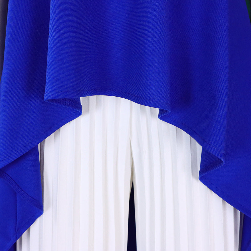 Women Sleeveless Irregular Top and Wide-leg Pants Two-Piece Set 59