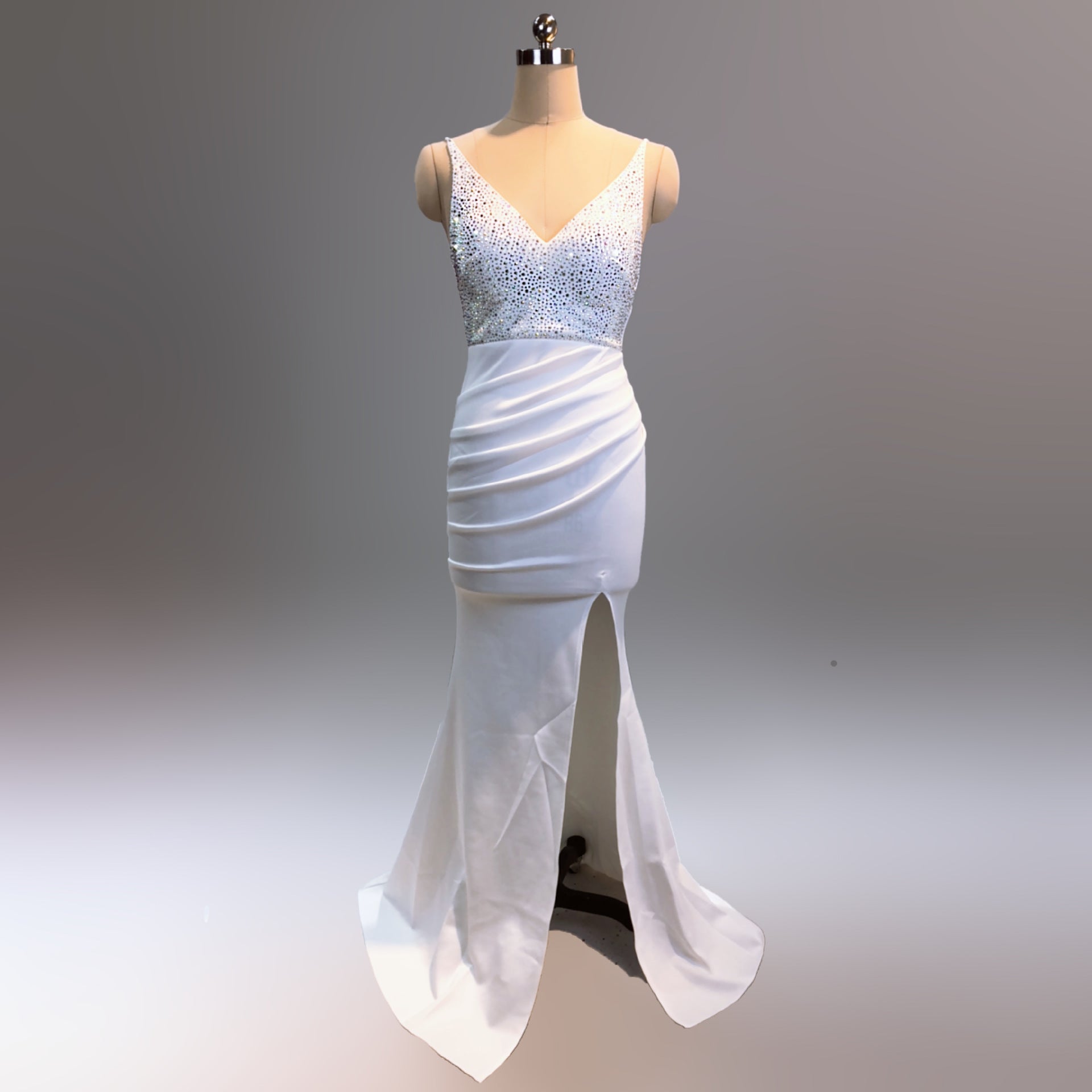 Dinner party dress sexy fashion long fishtail Slim Fit nightclub catwalk annual meeting dress 29