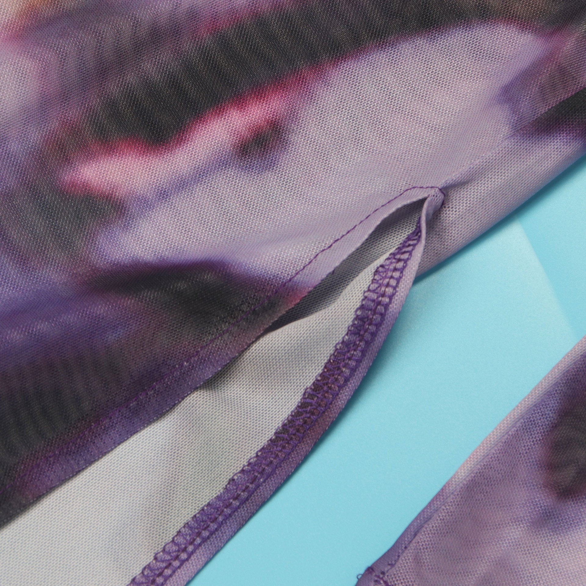 Sexy Printed Lace-Up Long-Sleeved Dress Nightclub Wear 30