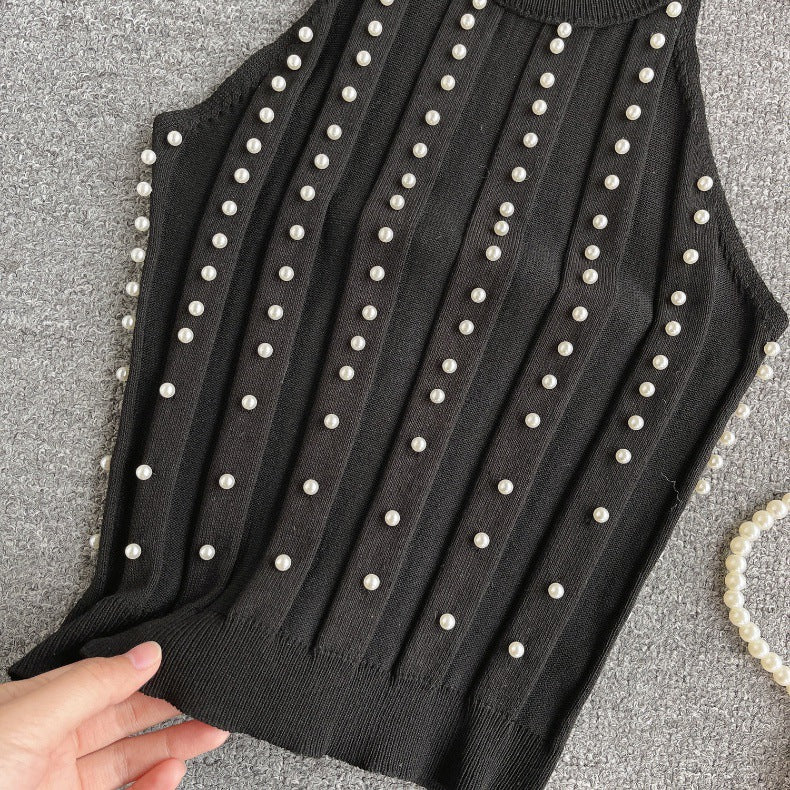 Women Sexy Off-Shoulder Halter Neck Camisole 16