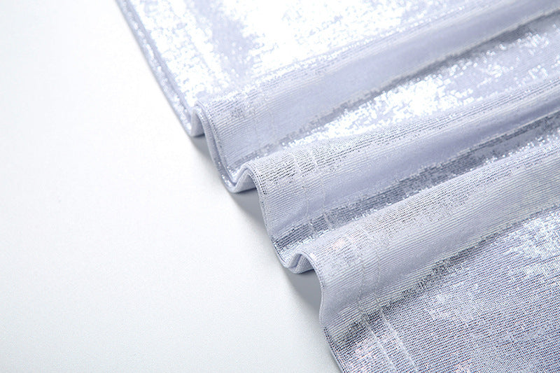 Women Sexy Pleated Knot Strap Dress 14