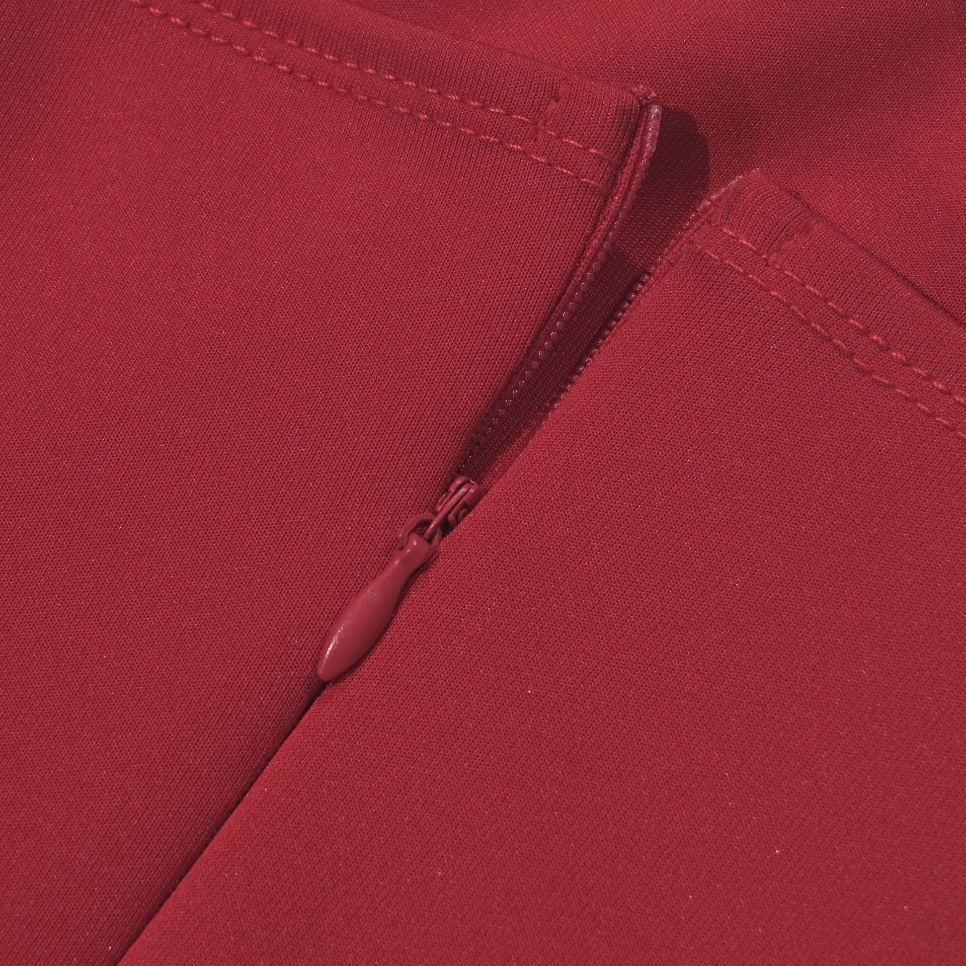 Solid Color pocket sleeveless sexy strapless slim fit high waist A-line Dress 16