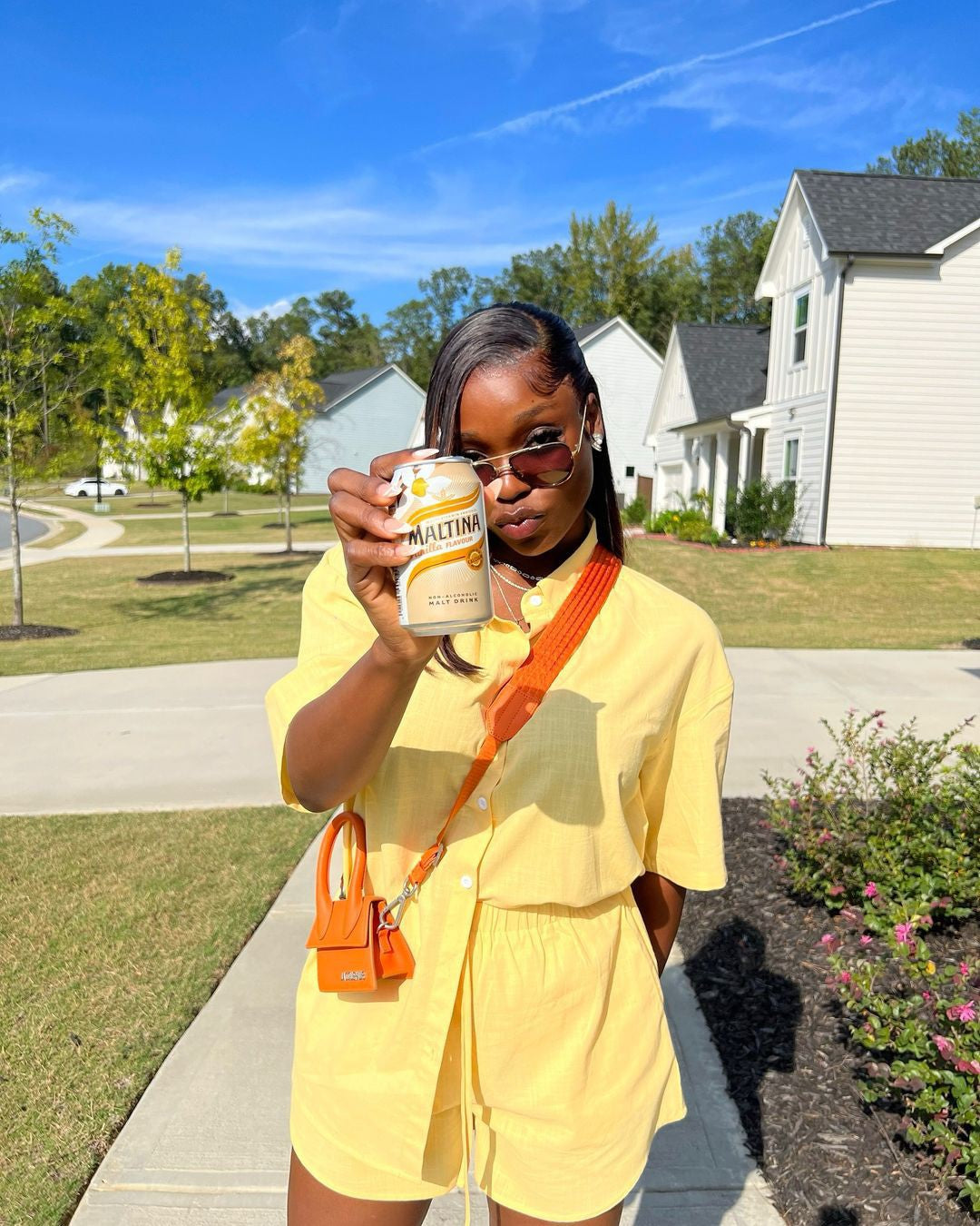 Women African casual short sleeve top and shorts two-piece set 3