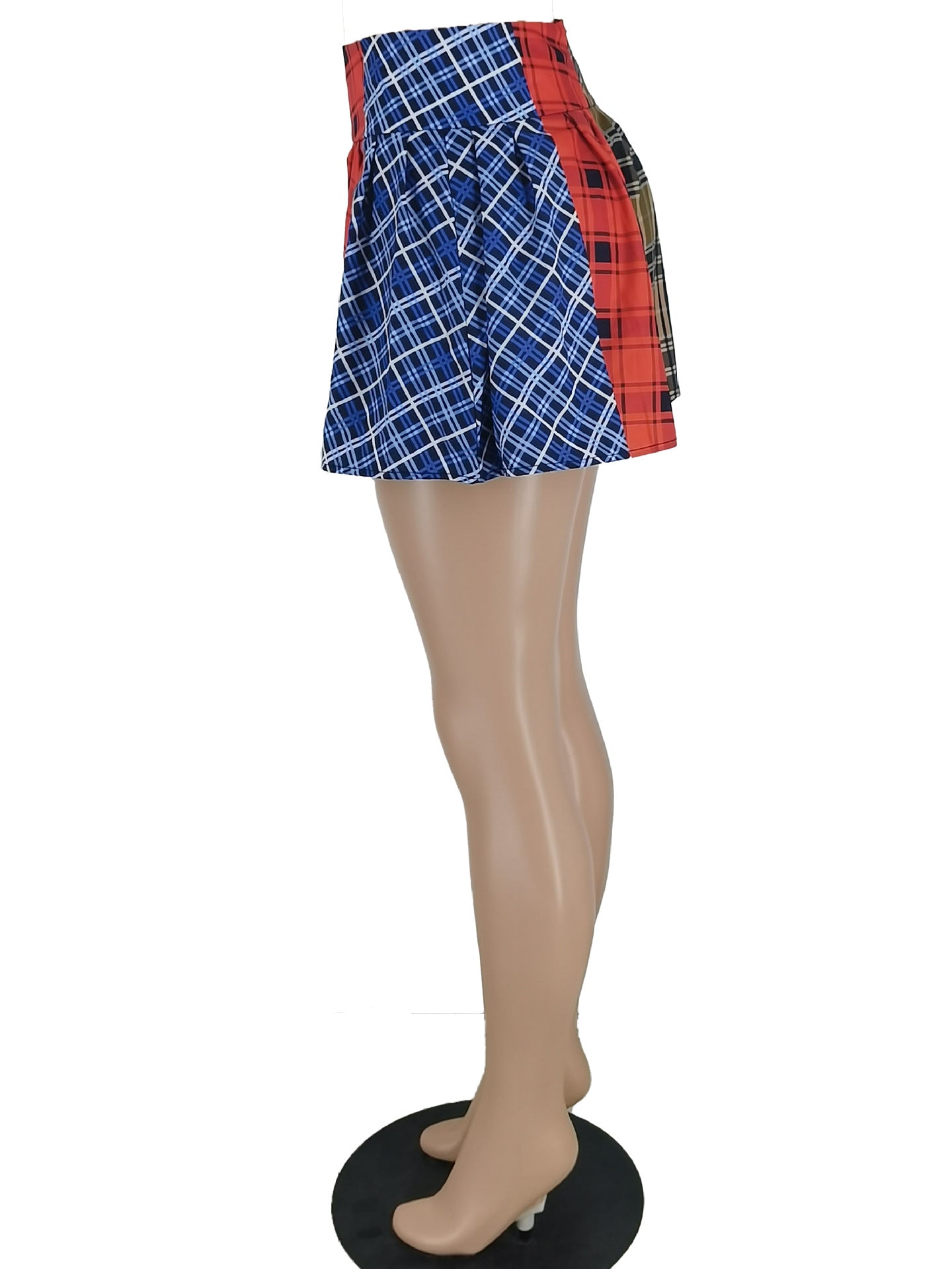 Women plaid shorts 5