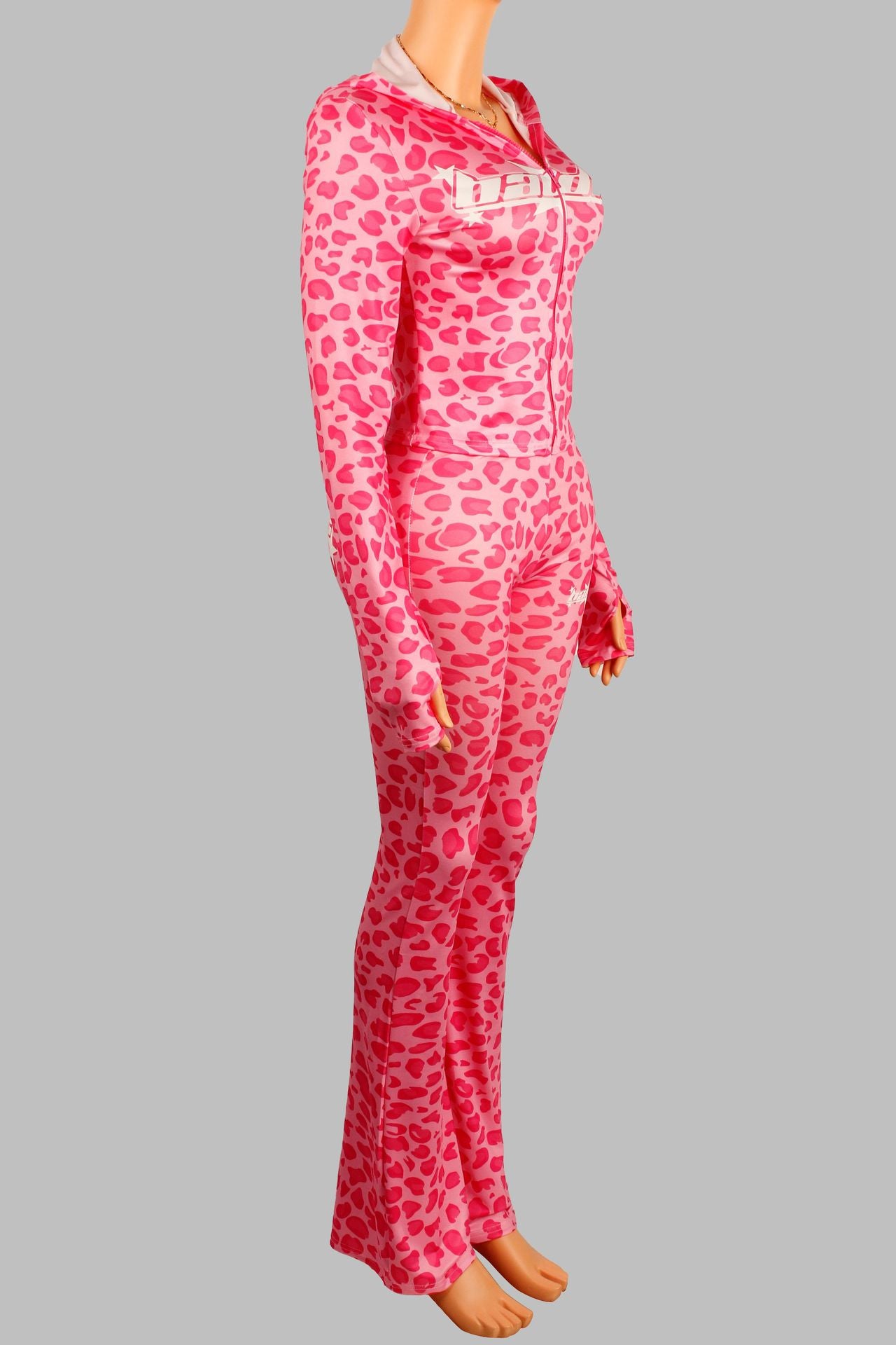 Women Summer Letter Print Sexy Top and Pant Two-Piece Set 15