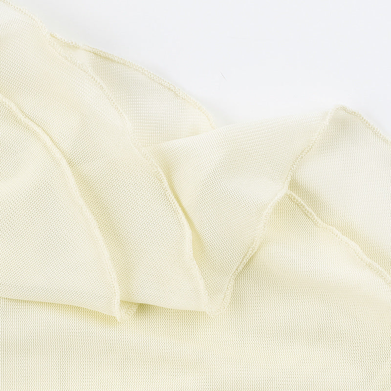 Spring Summer Crop Tunic Slim Fit Camisole 29