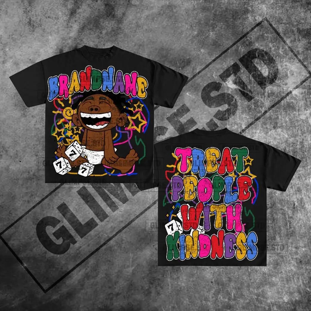 American cartoon graphic t-shirt 7