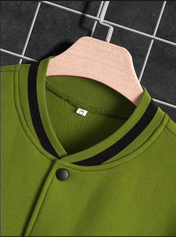 Men's Baseball Uniform Jacket Spring And Autumn Trendy American High Street Young Men's Loose Casual Coat 27