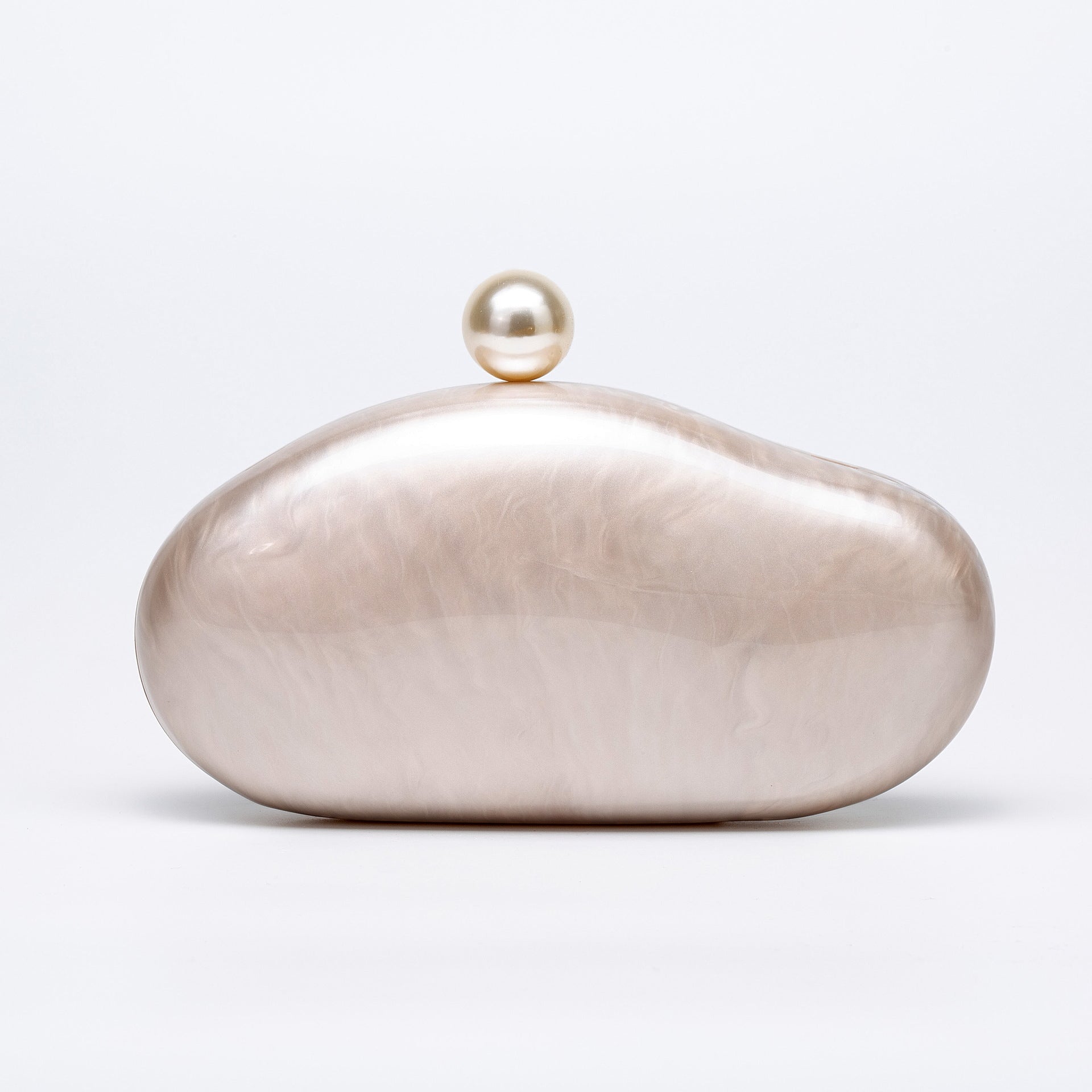 Women's Shoulder/Crossbody Bag Shell Acrylic Clutch for Wedding & Evening Party