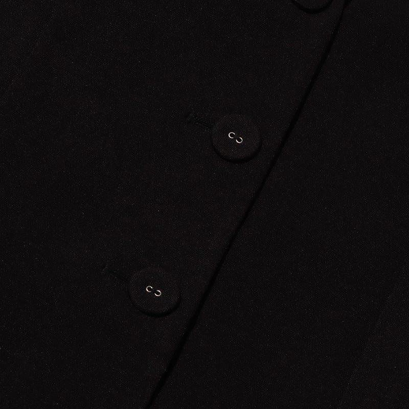 Off-Shoulder Strap Top High-Waist Pleated Skirt Two Piece Set 18