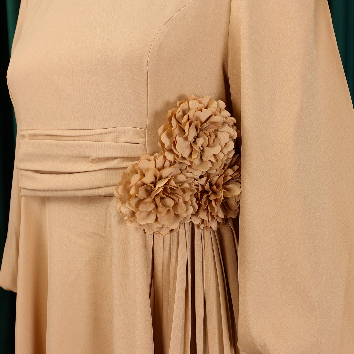 Plus Size Spring Elegant Solid Dress for Women 14