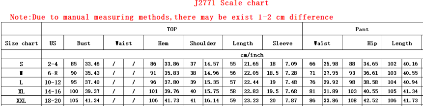 Women printed short-sleeved Top + long pants two-piece set 9