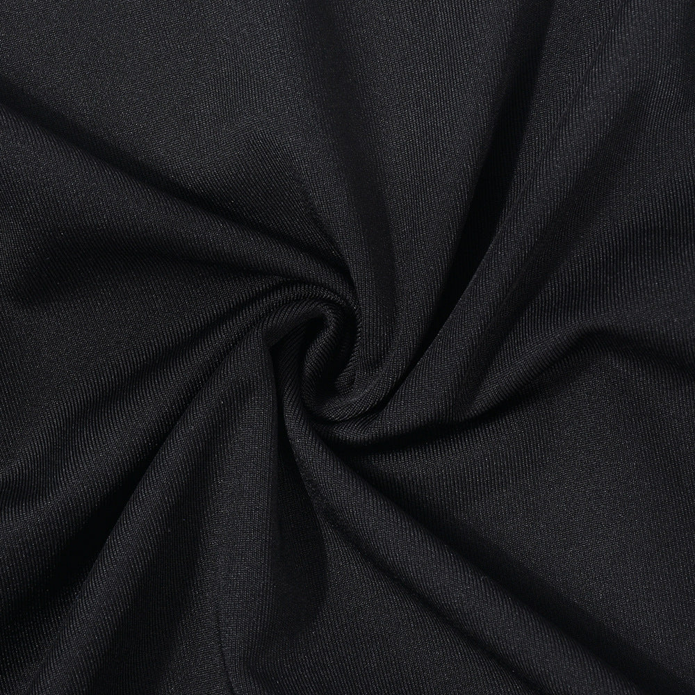 Women Sexy Long Sleeve Round Neck Print Dress 11