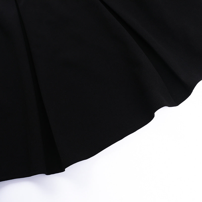 Women autumn Pearl Square Neck Bodycon Dress 21