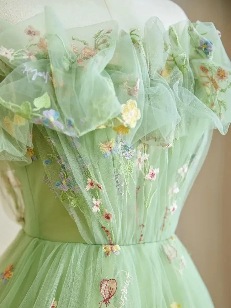 Women Off-Shoulder Strapless Evening Dress（Processing time need 3-6 days） 6