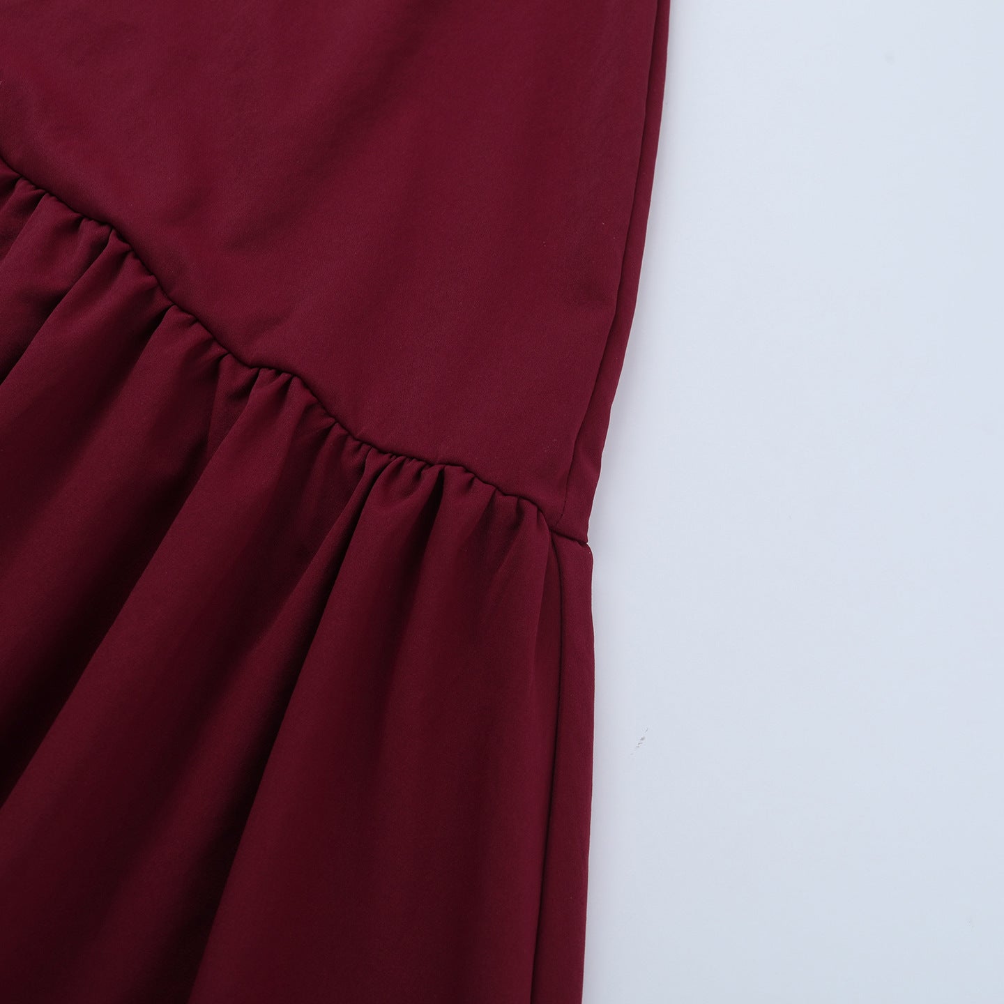 Women summer elegant Backless Halter Neck irregular Dress 16