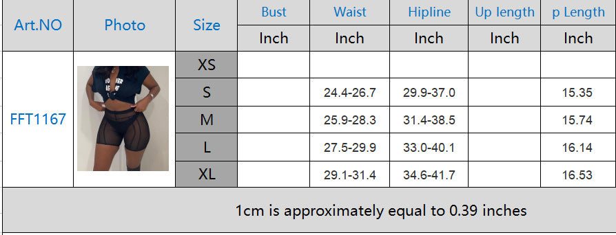 Women Summer Sexy See-Through Mesh Shorts 11