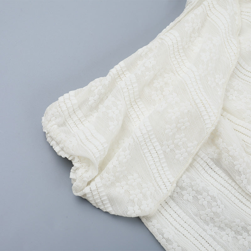 Women jacquard off-shoulder sexy fall bodycon dress 11