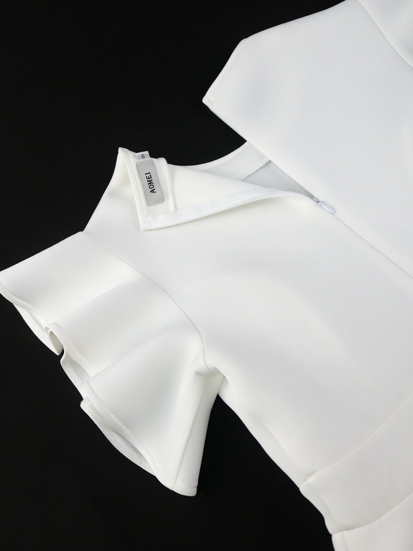 Puffy Ruffle Dress Cocktail & Wedding Party Gown 16