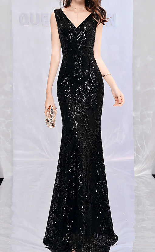 Women Summer Fishtail Formal Party Evening Dress