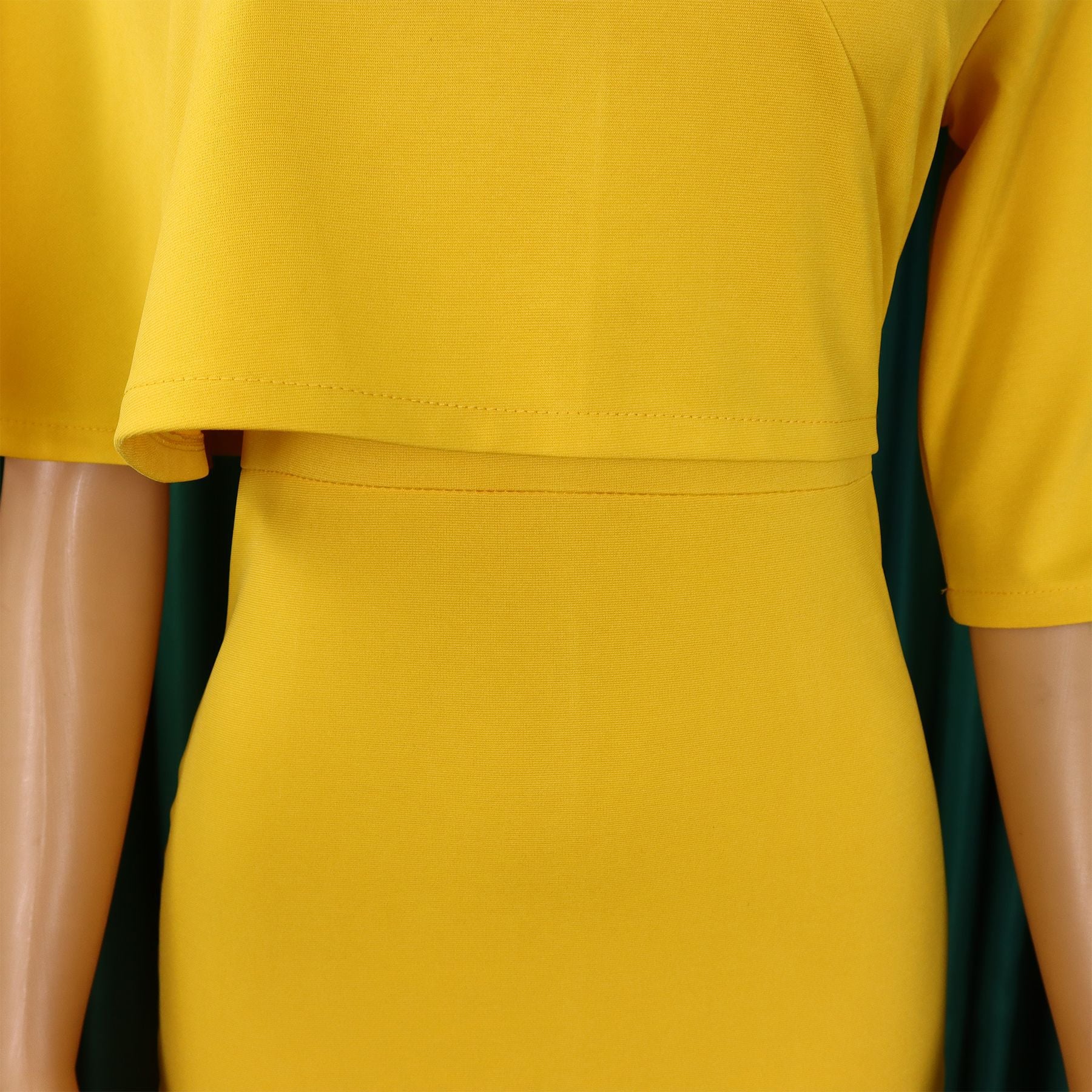 Women Solid Bodycon Professional African Dress 32