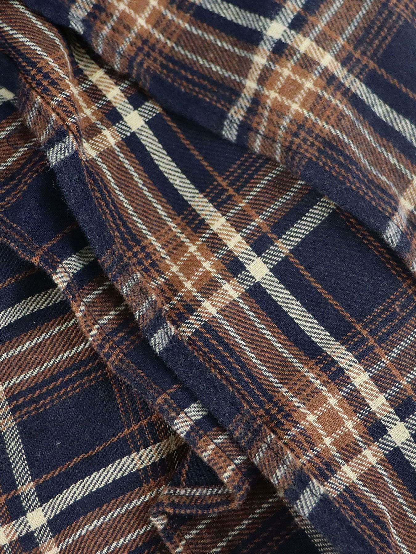 High-Waist Patchwork Asymmetrical Plaid Skirt 10