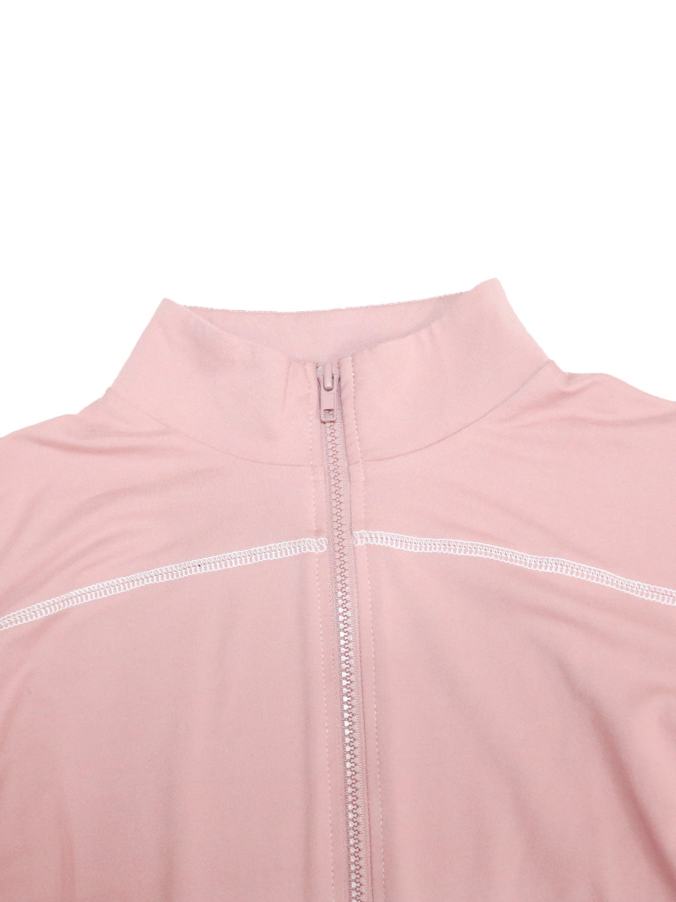 Fashion Casual Sportswear Women's Spring Autumn Solid Color Long Sleeve Zipper Slim Fit Two-Piece Pants Set 16