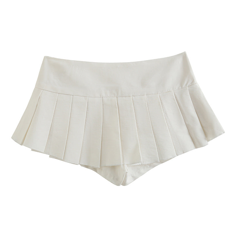 Women sexy pleated skirt 6